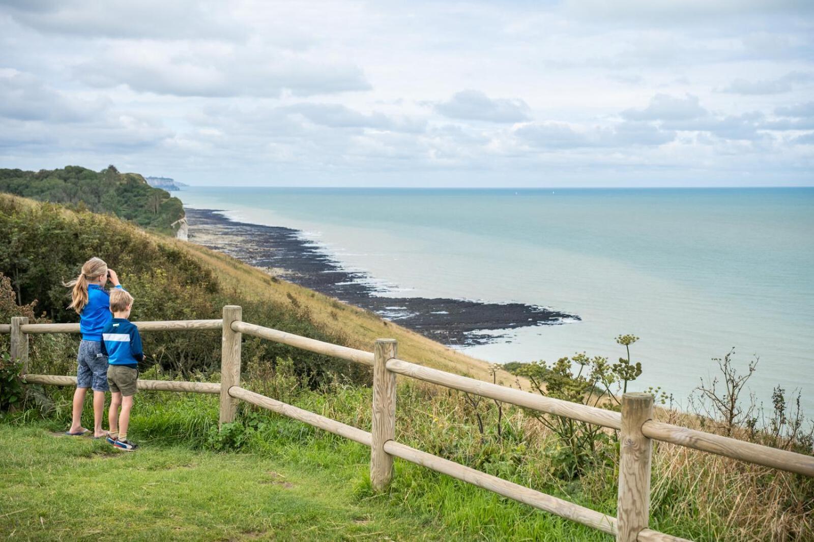 Huttopia Les Falaises - Normandie Saint-Pierre-en-Port Exterior foto